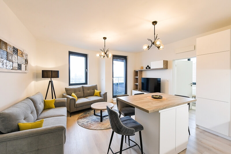 Komořanská, Modřany - Prague 4 | Rent, Apartment One-bedroom (2+kk), 54 m²