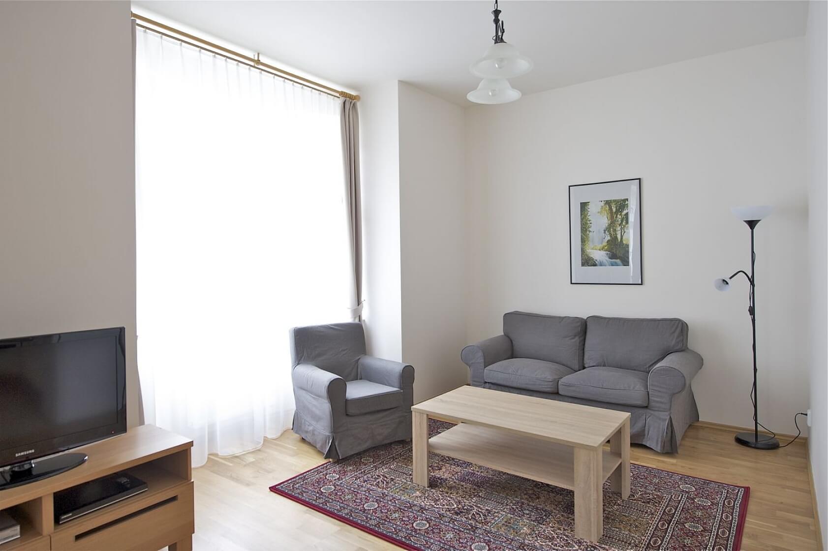 Na Kozačce, Vinohrady - Prague 2 | Rent, Apartment One-bedroom (2+kk), 60 m²
