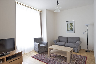 Na Kozačce, Vinohrady - Prague 2 | Rent, Apartment One-bedroom (2+kk), 60 m²