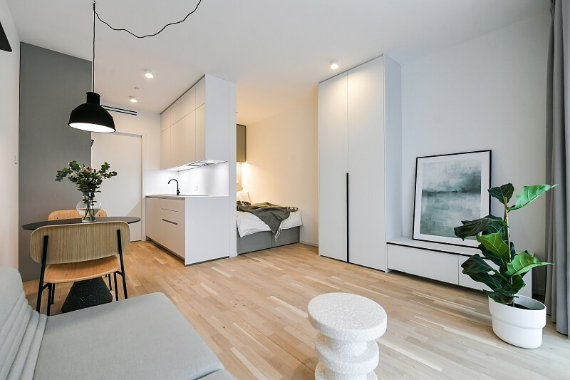 Rohanské nábřeží, Karlín - Praha 8 | Pronájem, Byt 1+kk, 31 m²