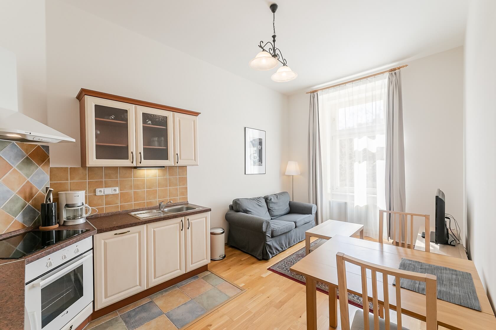 Moravská, Vinohrady - Prague 2 | Rent, Apartment One-bedroom (2+kk), 38 m²