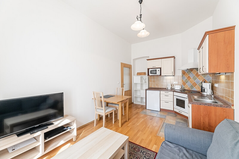Moravská, Vinohrady - Prague 2 | Rent, Apartment One-bedroom (2+kk), 38 m²