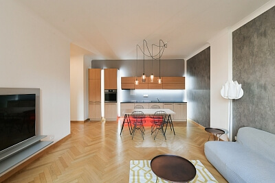 Dlouhá, Staré Město - Prague 1 | Rent, Apartment One-bedroom (2+kk), 62 m²