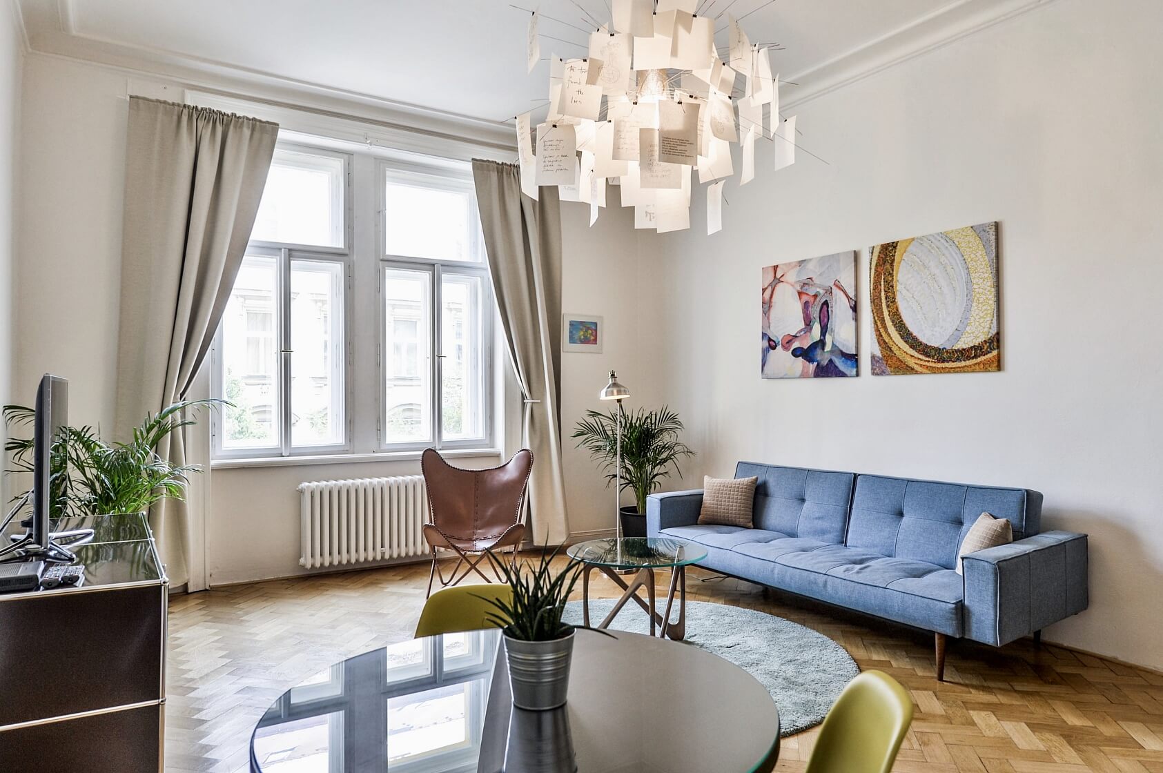 Anny Letenské, Vinohrady - Prague 2 | Rent, Apartment Two-bedroom (3+1), 95 m²