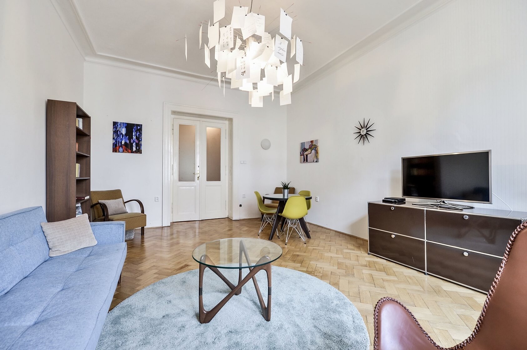 Anny Letenské, Vinohrady - Prague 2 | Rent, Apartment Two-bedroom (3+1), 95 m²