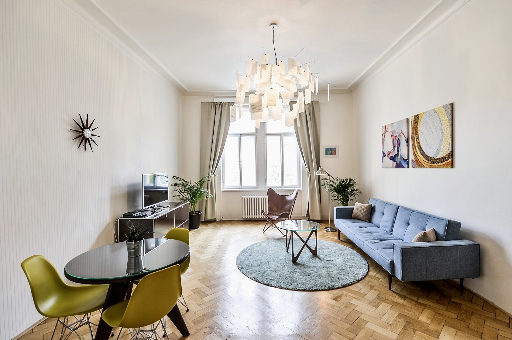 Anny Letenské, Vinohrady - Prague 2 | Rent, Apartment Two-bedroom (3+1), 95 m²