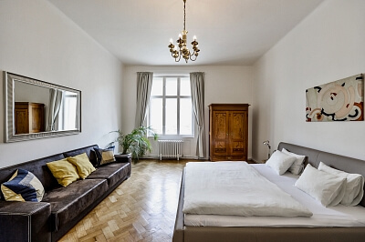 Anny Letenské, Vinohrady - Prague 2 | Rent, Apartment Two-bedroom (3+1), 95 m²