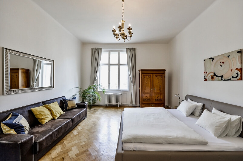Anny Letenské, Vinohrady - Prague 2 | Rent, Apartment Two-bedroom (3+1), 95 m²