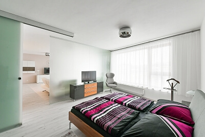 Jeseniova, Žižkov - Prague 3 | Rent, Apartment One-bedroom (2+kk), 79 m²