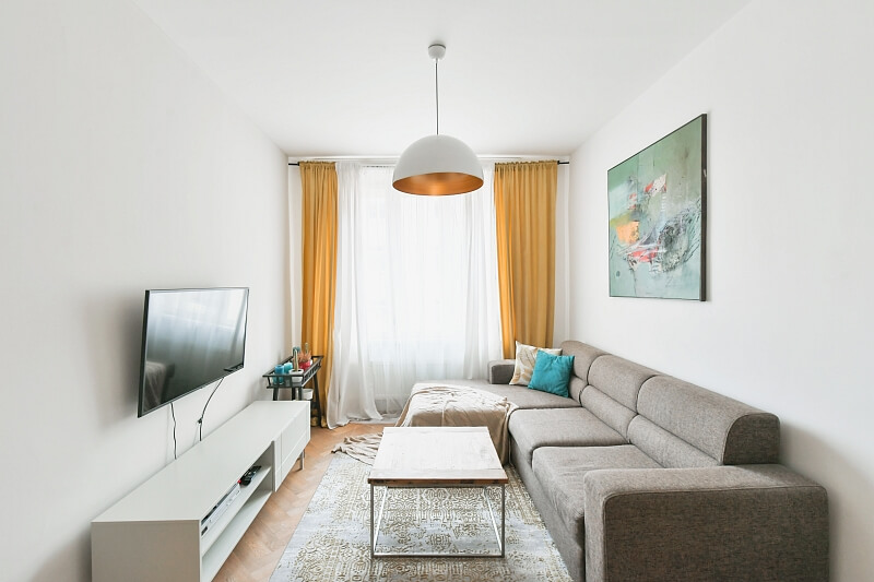 Čajkovského, Žižkov - Prague 3 | Rent, Apartment One-bedroom (2+kk), 58 m²
