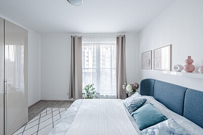 Učňovská, Hrdlořezy - Prague 9 | Rent, Apartment One-bedroom (2+kk), 53 m²