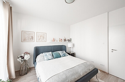 Učňovská, Hrdlořezy - Prague 9 | Rent, Apartment One-bedroom (2+kk), 53 m²