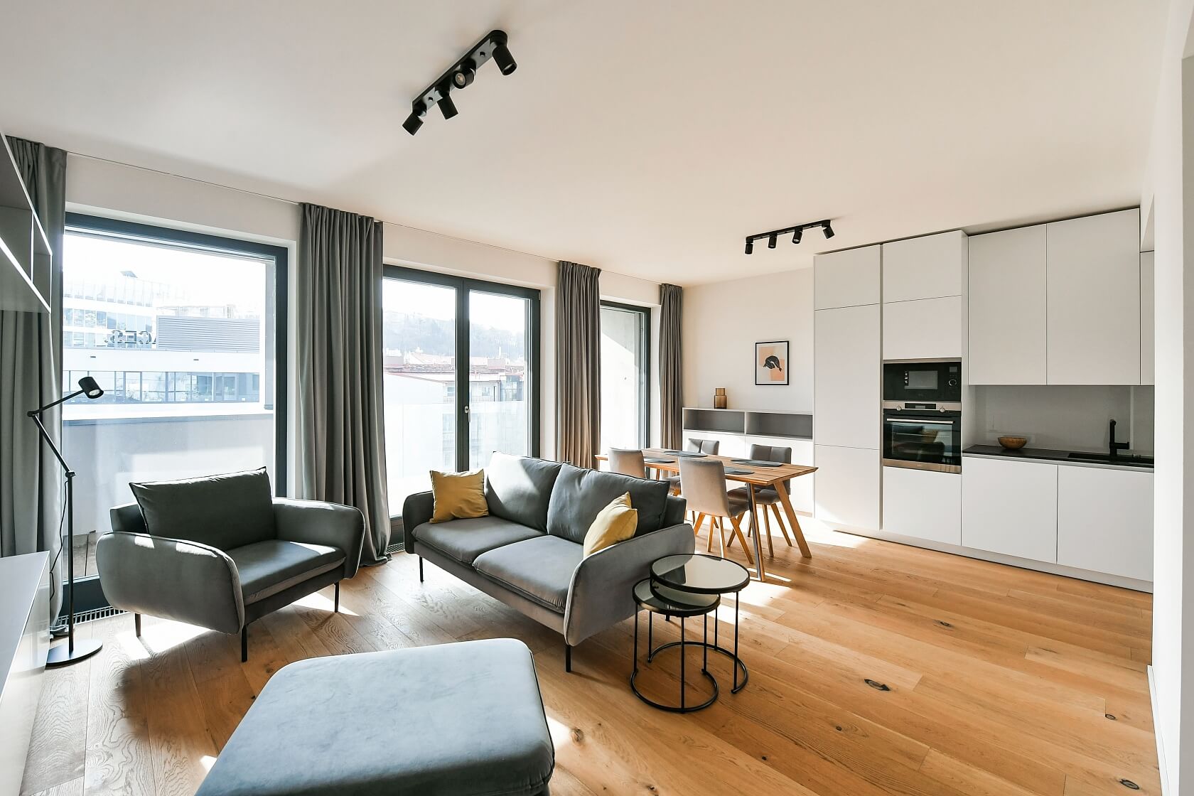 Grafická, Smíchov - Prague 5 | Rent, Apartment Two-bedroom (3+kk), 97 m²