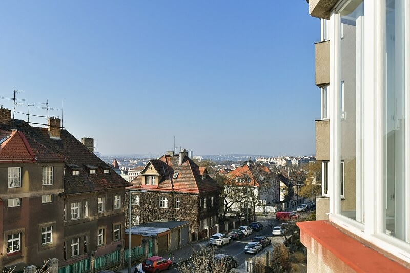 Hradešínská, Vinohrady - Prague 10 | Rent, Apartment One-bedroom (2+kk), 55 m²
