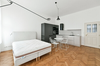 Šumavská, Vinohrady - Praha 2 | Pronájem, Byt 1+kk, 35 m²