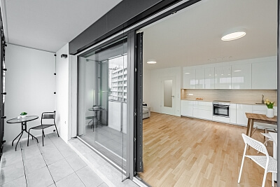 U Viktorie, Žižkov - Prague 3 | Rent, Apartment Studio (1+kk), 43 m²