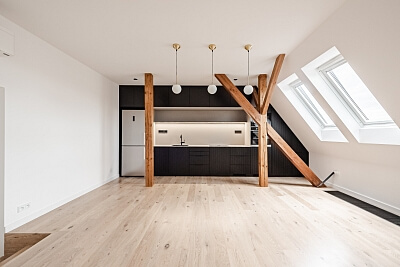 Janáčkovo nábřeží, Smíchov - Praha 5 | Pronájem, Byt 2+kk, 101 m²