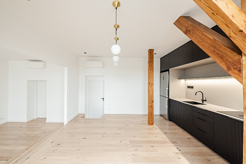 Janáčkovo nábřeží, Smíchov - Prague 5 | Rent, Apartment One-bedroom (2+kk), 101 m²