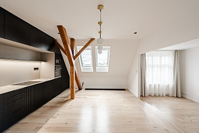 Janáčkovo nábřeží, Smíchov - Praha 5 | Pronájem, Byt 2+kk, 101 m²