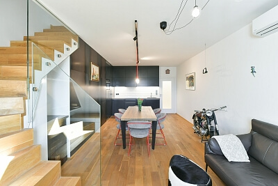 Žižkovo náměstí, Žižkov - Prague 3 | Rent, Apartment Two-bedroom (3+kk), 73 m²