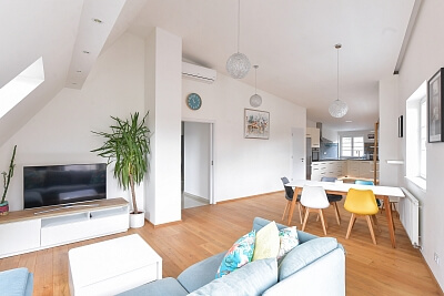 Branická, Braník - Praha 4 | Pronájem, Byt 3+kk, 195 m²