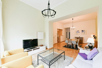 Belgická, Vinohrady - Prague 2 | Rent, Apartment Two-bedroom (3+kk), 95 m²