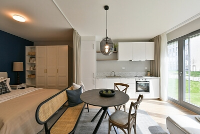 Breitfeldova, Karlín - Prague 8 | Rent, Apartment Studio (1+kk), 40 m²