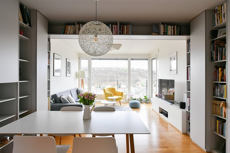 Na pláni, Smíchov - Prague 5 | Rent, Apartment Two-bedroom (3+kk), 101 m²