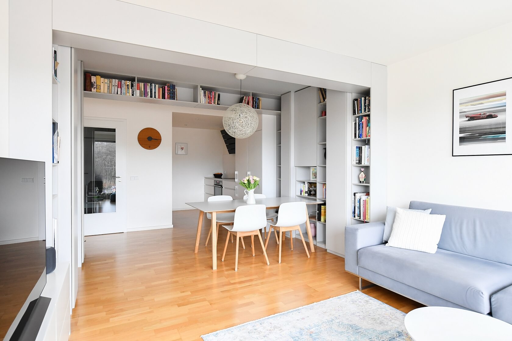 Na pláni, Smíchov - Prague 5 | Rent, Apartment Two-bedroom (3+kk), 101 m²