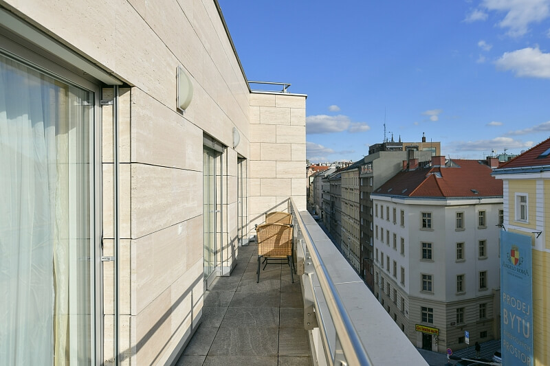 Rubešova, Vinohrady - Prague 2 | Rent, Apartment One-bedroom (2+kk), 86 m²