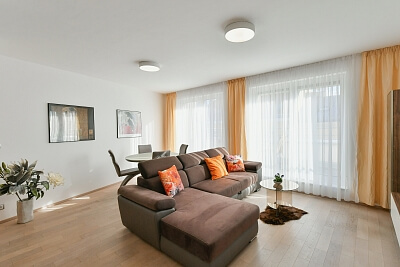 Rubešova, Vinohrady - Prague 2 | Rent, Apartment One-bedroom (2+kk), 86 m²