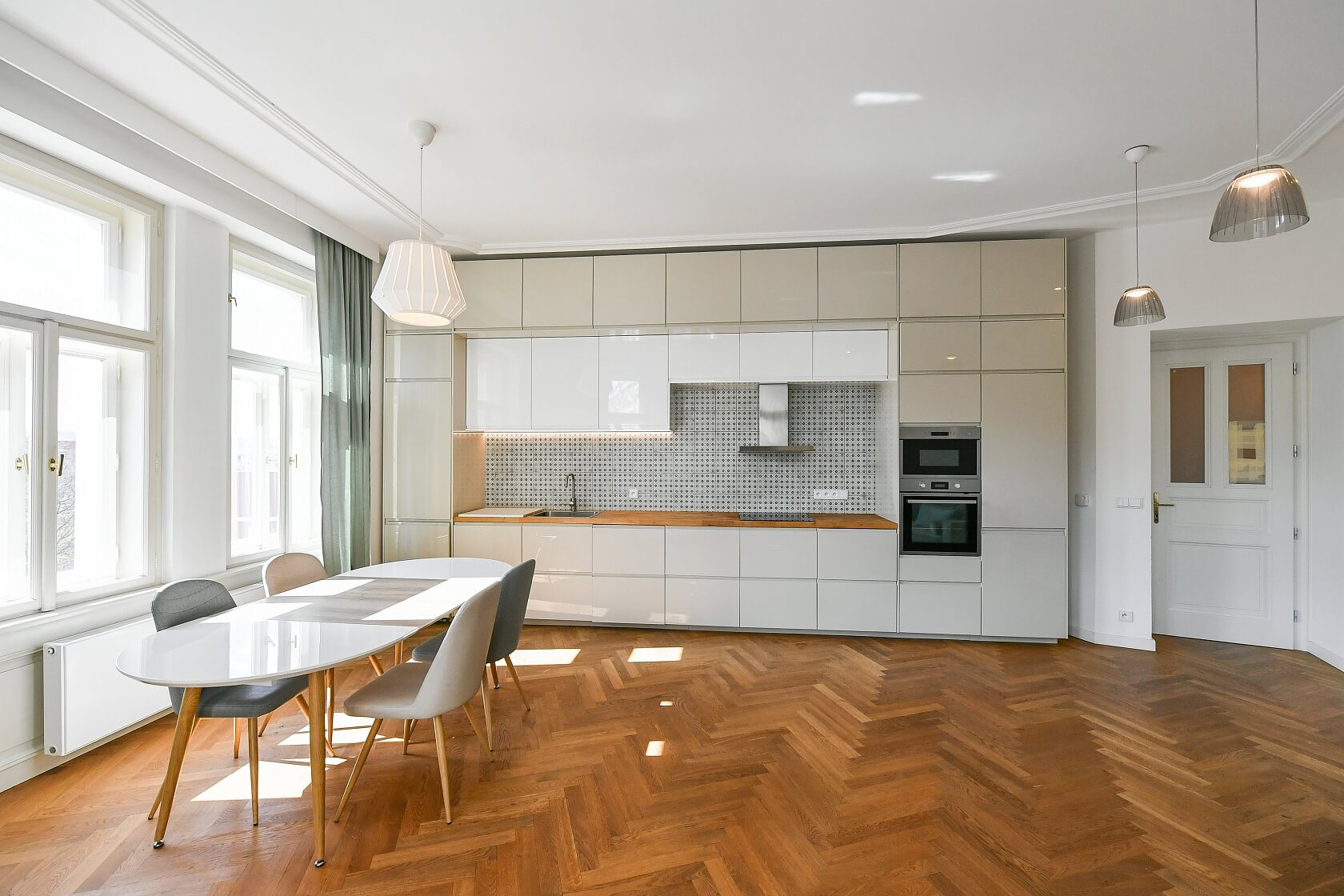 U Rajské zahrady, Žižkov - Prague 3 | Rent, Apartment Two-bedroom (3+kk), 116 m²