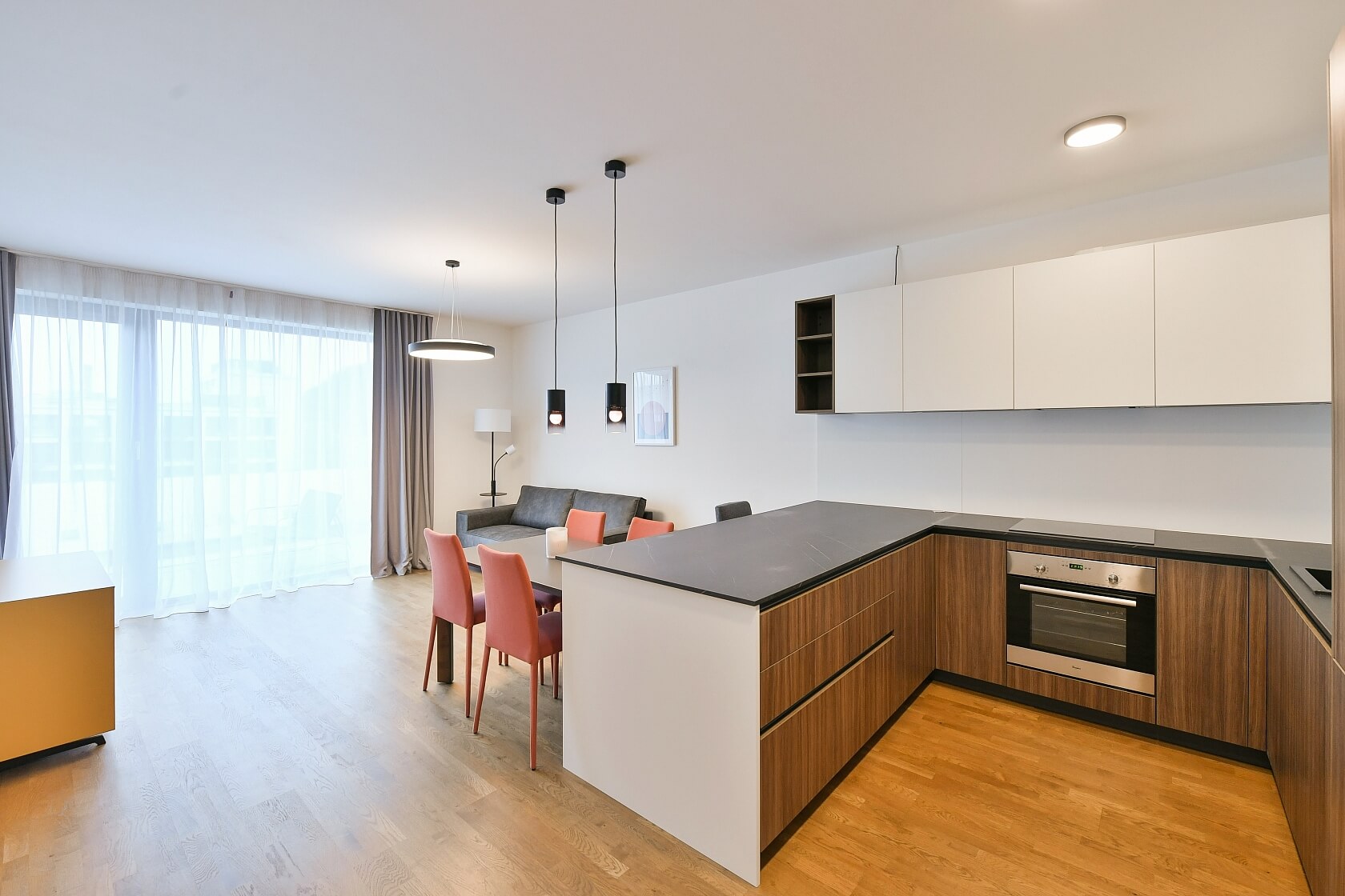 Pernerova, Karlín - Prague 8 | Rent, Apartment One-bedroom (2+kk), 77 m²