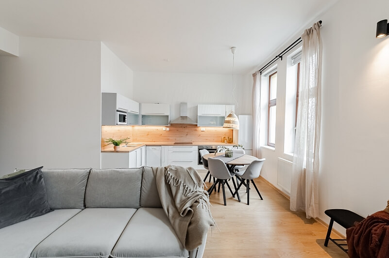 U Santošky, Smíchov - Prague 5 | Rent, Apartment Two-bedroom (3+kk), 83 m²