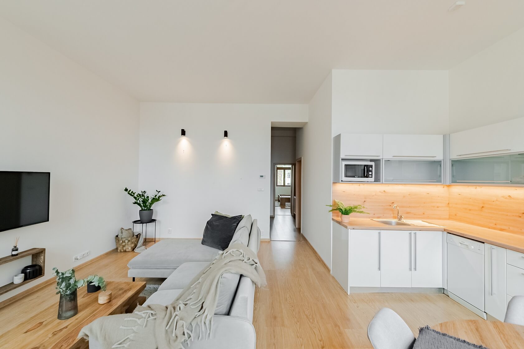 U Santošky, Smíchov - Prague 5 | Rent, Apartment Two-bedroom (3+kk), 83 m²