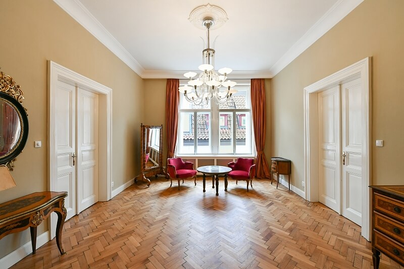 Nerudova, Malá Strana - Prague 1 | Rent, Apartment One-bedroom (2+1), 98 m²