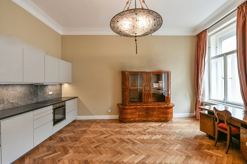 Nerudova, Malá Strana - Prague 1 | Rent, Apartment One-bedroom (2+1), 98 m²