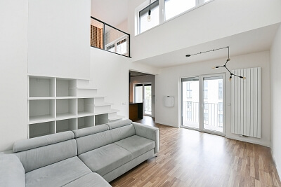 Novovysočanská, Libeň - Prague 9 | Rent, Apartment One-bedroom (2+kk), 77 m²