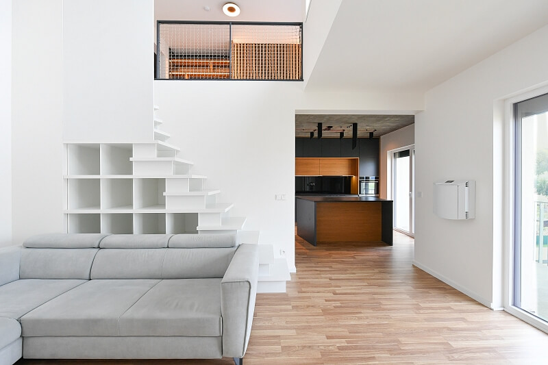 Novovysočanská, Libeň - Prague 9 | Rent, Apartment One-bedroom (2+kk), 77 m²