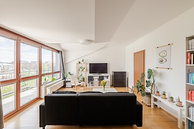 Podvinný mlýn, Libeň - Prague 9 | Rent, Apartment One-bedroom (2+kk), 86 m²