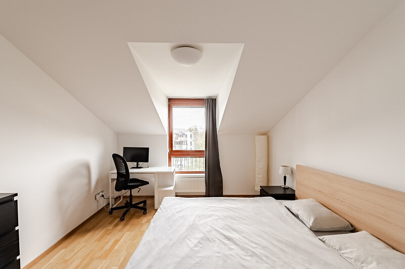 Podvinný mlýn, Libeň - Prague 9 | Rent, Apartment One-bedroom (2+kk), 86 m²