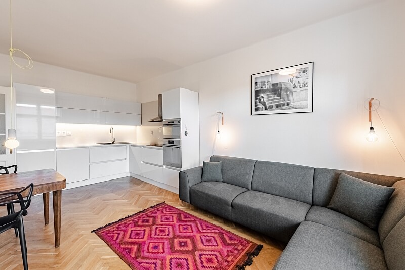 Kamenická, Holešovice - Prague 7 | Rent, Apartment One-bedroom (2+kk), 47 m²