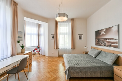 Krkonošská, Vinohrady - Praha 2 | Pronájem, Byt 3+1, 81 m²