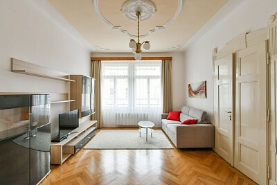 Dřevná, Nové Město - Prague 2 | Rent, Apartment One-bedroom (2+1), 80 m²