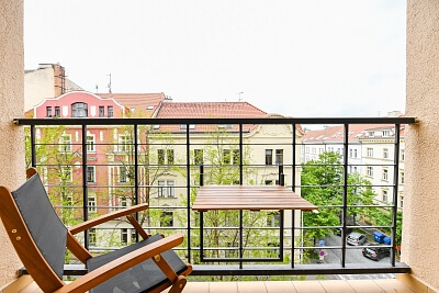 Domažlická, Žižkov - Prague 3 | Rent, Apartment One-bedroom (2+kk), 52 m²