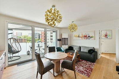 Hodonínská, Michle - Prague 4 | Rent, Apartment Two-bedroom (3+kk), 92 m²