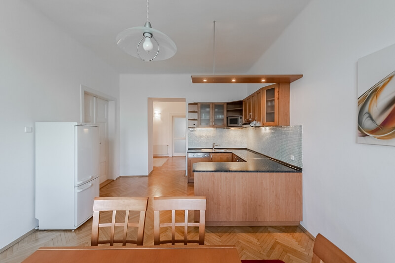 Dřevná, Nové Město - Prague 2 | Rent, Apartment One-bedroom (2+1), 80 m²
