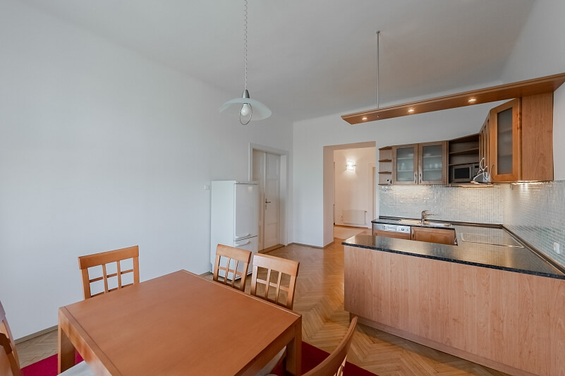 Dřevná, Nové Město - Prague 2 | Rent, Apartment One-bedroom (2+1), 80 m²