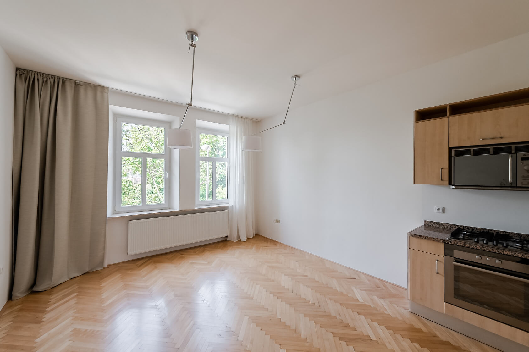 Rybalkova, Vršovice - Prague 10 | Rent, Apartment One-bedroom (2+kk), 39 m²