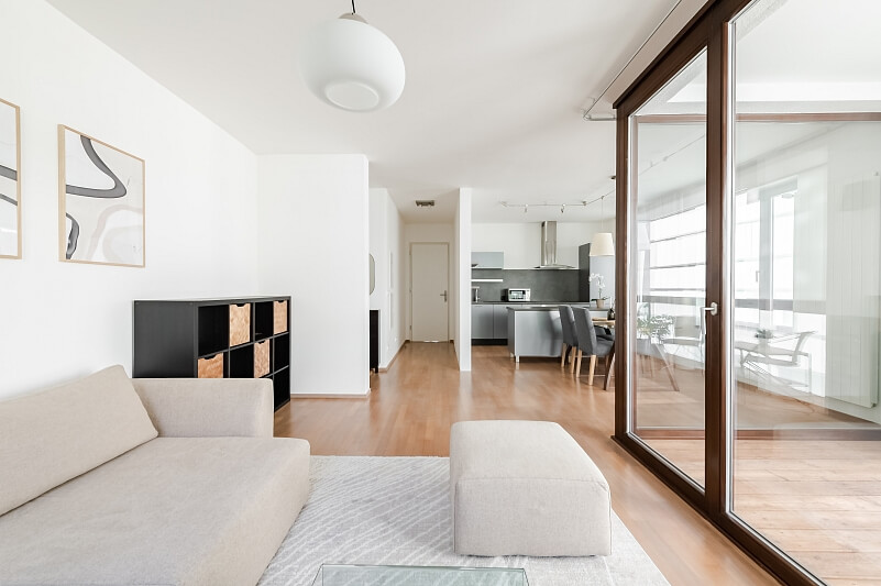 Šaldova, Karlín - Prague 8 | Rent, Apartment One-bedroom (2+kk), 78 m²